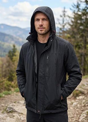 Мужская куртка globe trotter klimatex (size l) / с капюшоном