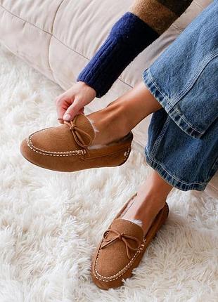 Ugg мокасини балетки хутро вівці 2