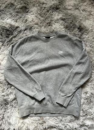 Кофта чоловіча nike сіра