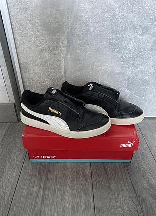 Кеди жіночі puma чорно-білі, розмір 37