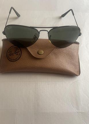 Сонцезахисні окуляри унісекс ray-ban aviator l2823, чорні