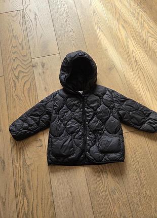 Куртка дитяча zara чорна 104 см