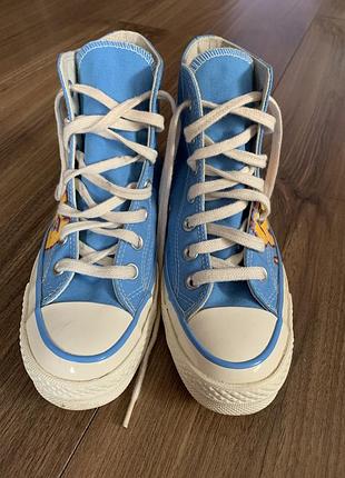 Кеди converse chuck taylor 70 golf блакитні