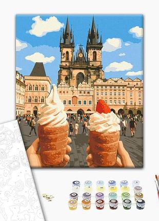Картина за номерами "ласощі старого міста" bs54538l 48×60 см