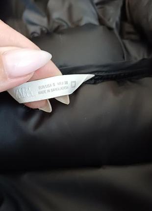 Куртка пуфер zara 8