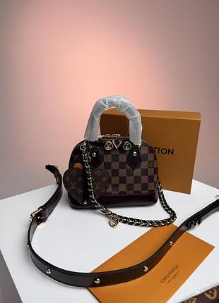 Сумка alma bb damier ebene