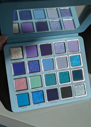Палетка тіней cosmic brushes winter wonderland palette