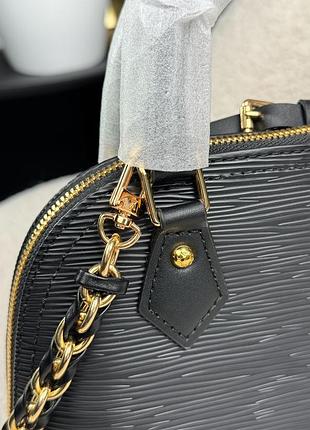 Сумка alma bb black leather 6