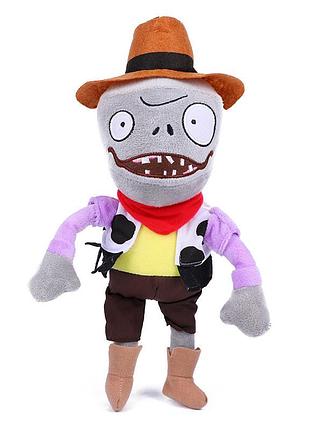 Игрушка ковбой-зомби (cowboy zombie) мягкая игрушка из растения против зомби для детей (l_14064)
