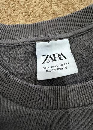 Кофта світшот zara 2