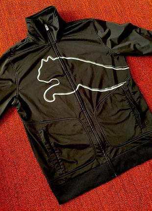 Чорна олімпійка мастерка puma 2