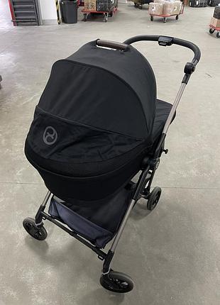 Коляска cybex melio люлька + шасі