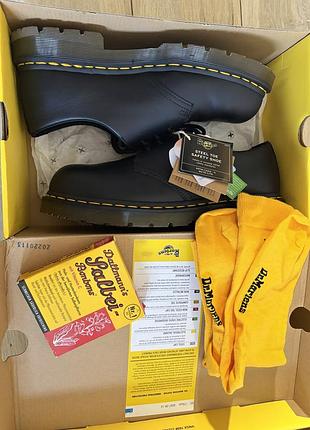 Черевики чоловічі dr. martens 1461 sr st чорні, розмір 10us