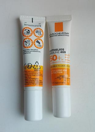 Сонцезахисний флюїд la roche-posay anthelios uvmune 400 spf 50+, 15 мл