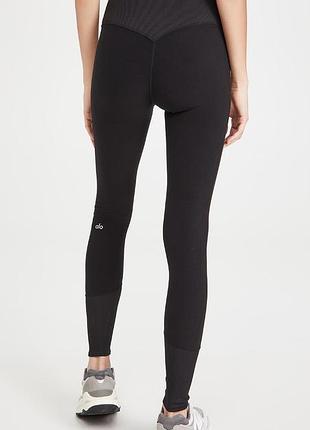 Жіночі легінси alo yoga high-waist alosoft lounge legging black, розмір l