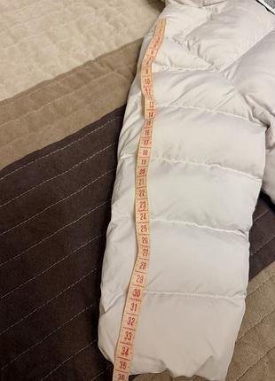 Пуховик дитячий uniqlo білий 4