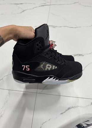 Кросівки жіночі та чоловічі найк nike jordan 5 x psg