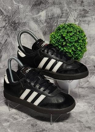 Детские кроссовки adidas samba, 34/21 см