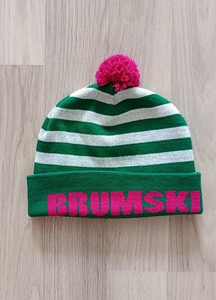 Зимняя шапка с помпоном brumski