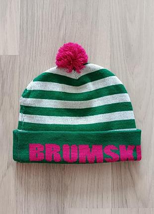 Зимняя шапка с помпоном brumski 3