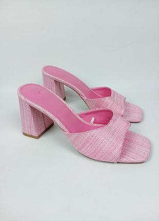 Новые босоножки мюли от h&amp;m 37р.