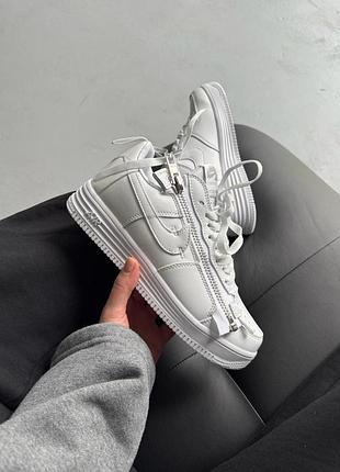😍 жіночі кросівки nike lunar force x acronym white