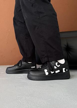 Чоловічі кросівки nike air force 1 low retro sp х comme des garçons