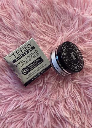Розсипчаста гіалуронова пудра для обличчя by terry mini to go hyaluronic hydra-powder