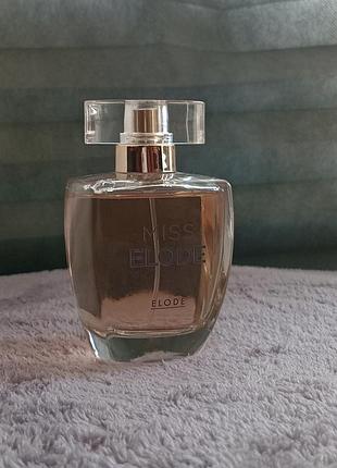 Духи elode miss почти полный флакон, парфюмированная вода женская elode miss