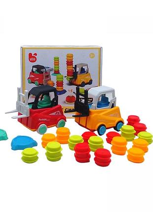 Настольная игра на логику и координацию соревнования погрузчиков 202y