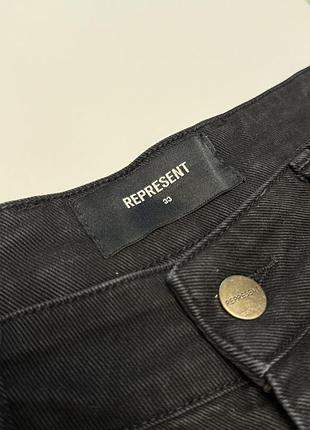 Джинси чоловічі represent carpenter чорні 5