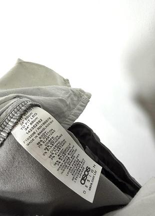 Сірі базові брюки asos 4