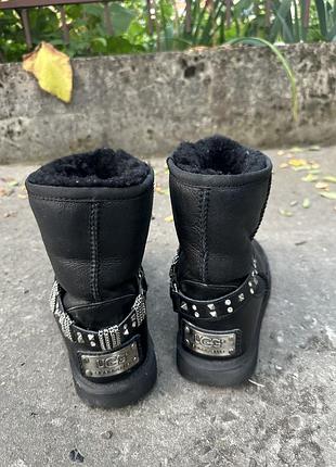 Жіночі уггі ugg чорні 3