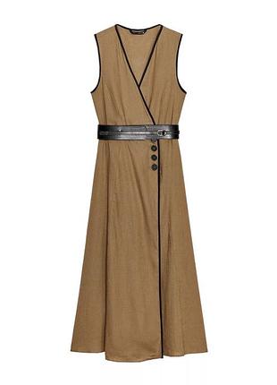 Сукня льон zara
