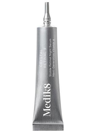 Ночная крем-сыворотка с ретиналем 0,03% medik8 crystal retinal 3