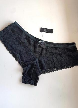 38-40р. гипюровые трусики new look
