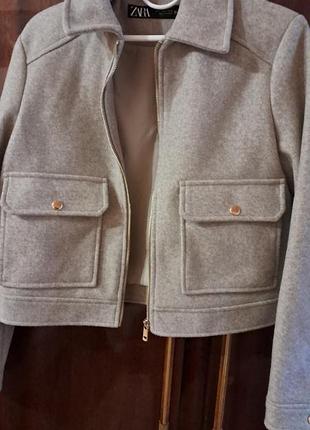 Бомпер , жакет ,куртка zara m 9