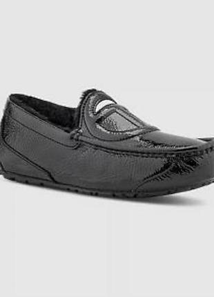 Лофери мокасини унісекс ugg x telfar loafer crinkle 'black', створені в межах колаборації брендів ugg та telfar.розмір:37;40;45