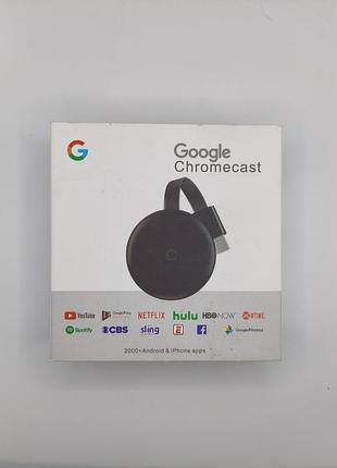 Бездротовий wi-fi hdmi адаптер google chromecast / anycast (трансляція на тв)