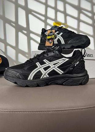 Водонепроникні кросівки asics gel-nunobiki gtx black white