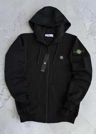 Соуп худи черный stone island с патчем кофта стон айленд мужская весна / лето / осень xs / s / m / l / xl / xxl / xxxl