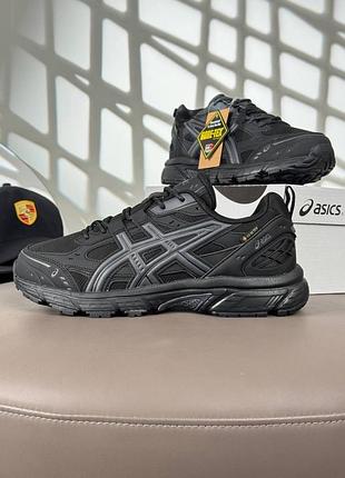 Водонепроникні кросівки asics gel-nunobiki gtx black grey