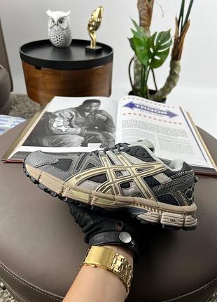 Термо кросівки asics gel-kahana 8 dark grey