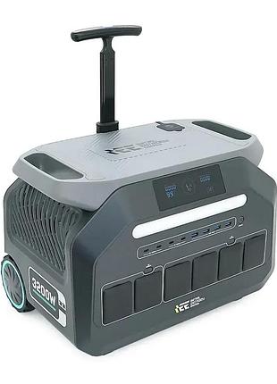 Портативна зарядна станція ieetek p3200, 2048 вт-год, 3200 вт