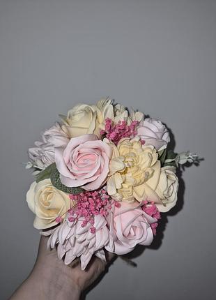 Букети з мильних квітів💐🥰