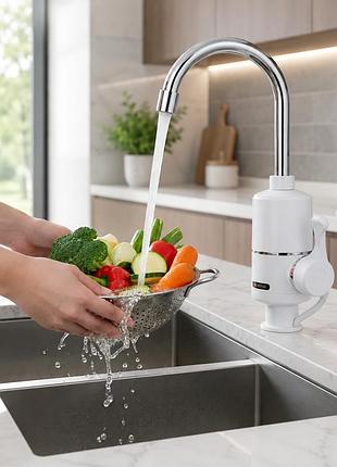 Водонагреватель delimano water heater rx-004 / кран-водонагреватель на нижнее подключение