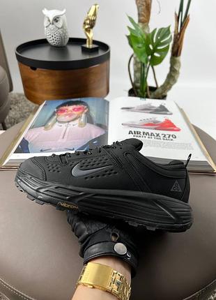Водонепроникні кросівки nike acg running gtx black grey