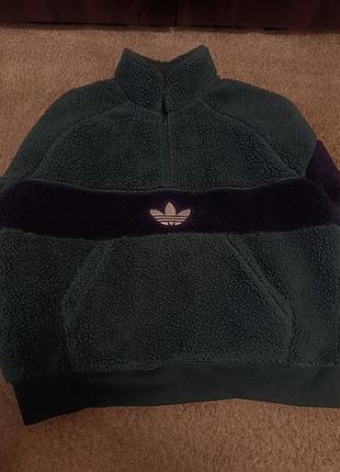Спортивна кофта чоловіча adidas тепла на флісі