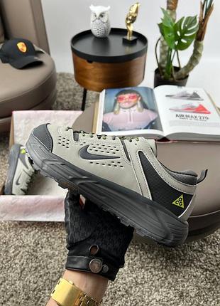 Водонепроникні кросівки nike acg running gtx grey