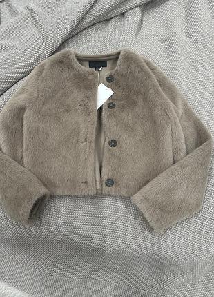 Жакет шуба zara
